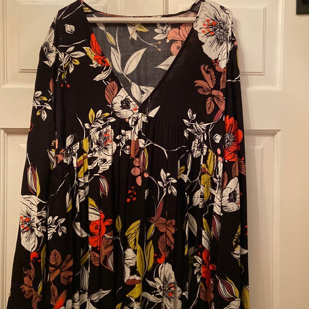 Free People Bella V Neck Blouse